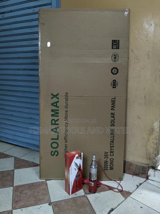 Smart Farming Solar Pump 50m Head 250 Watts 24v and Panel 300 Watts