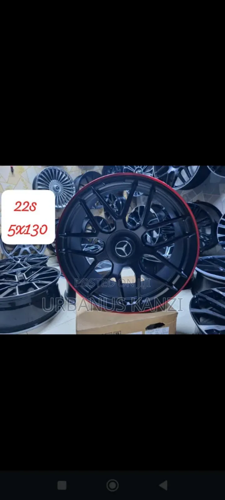 Size 22 Benz Sport Rims