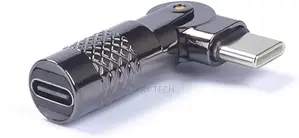 60w Type C Charger Adapter Converter 90 Degree Right Angle