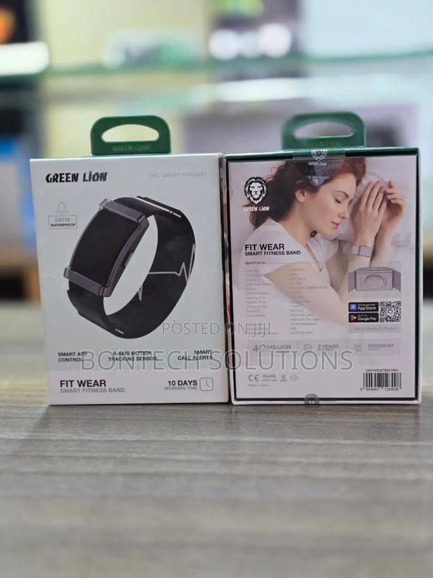 Green Lion Fitness Band G-Band 2 Sleep Tracking Stress Monitoring HRV