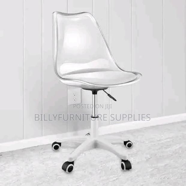 Adjustable Clear Eames Chair - thumbnail 6
