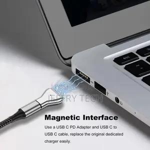 Usb-C to Magnetic Tip Charging Adapter, Female Type C to Male Magnetic