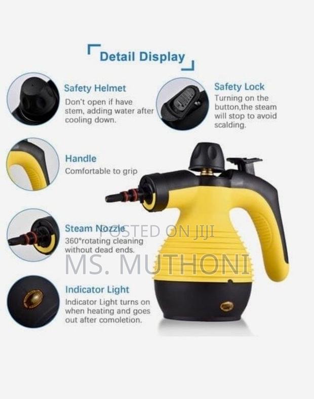 Handheld Pressurized Steam Cleaner. - thumbnail 2