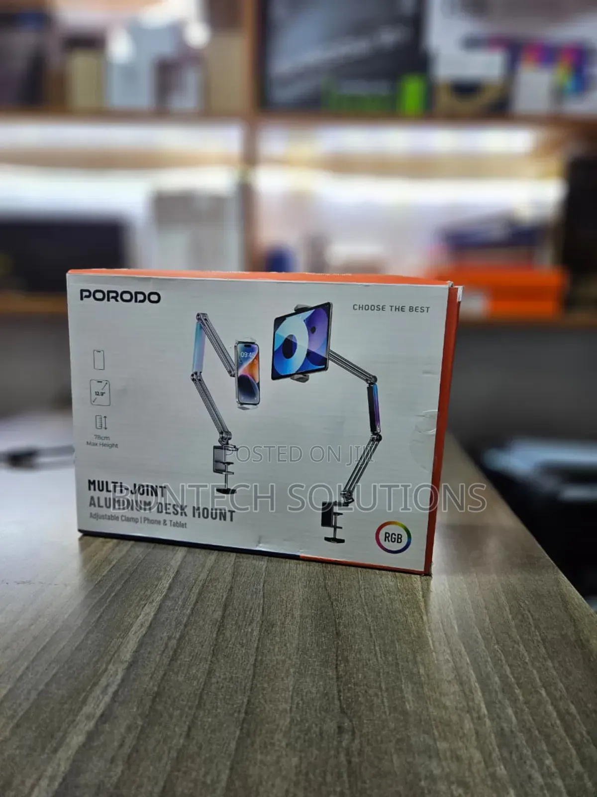 Porodo Multi Joint Tablet Clamp