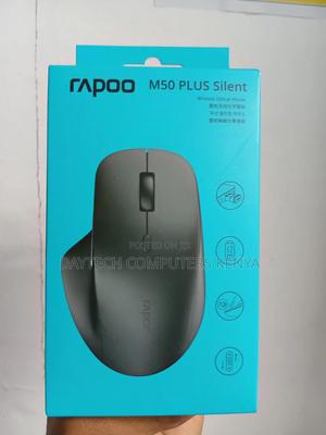 Rapoo M50 Plus Silent Wireless 2.4 GHZ Mouse - Black