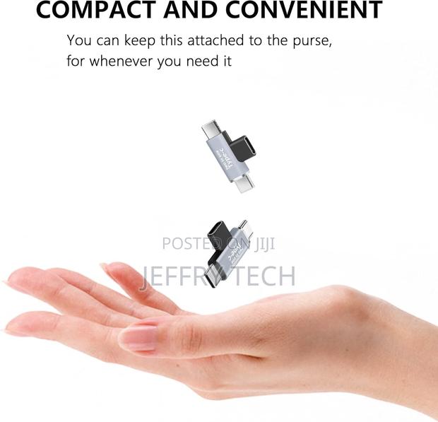 2 in 1 Usb C Adapter,Usb Type-C Female to Dual Male Splitter Support 5 - thumbnail 6