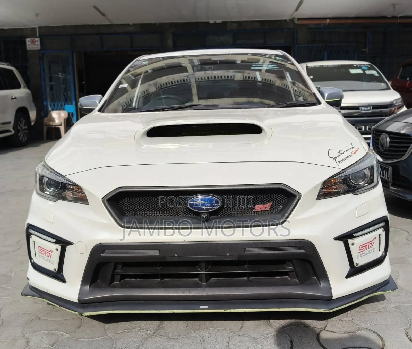 Subaru WRX STI 2019 White