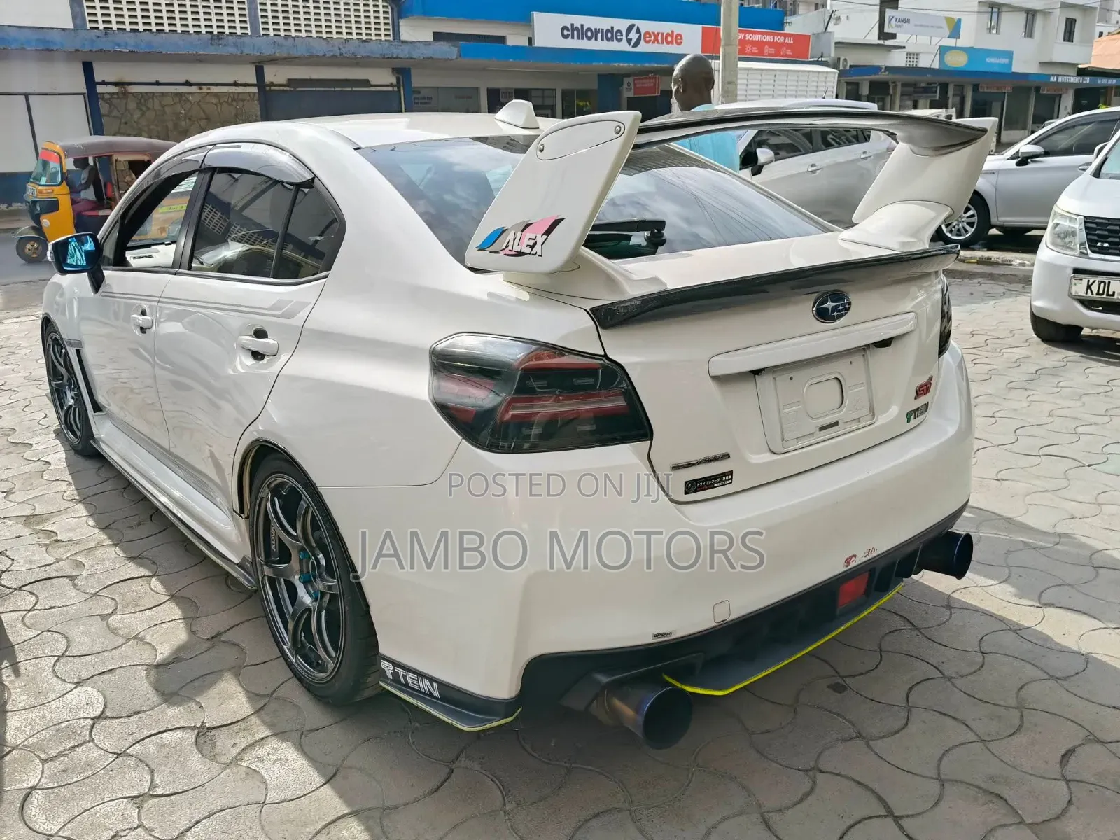 Subaru WRX STI 2019 White