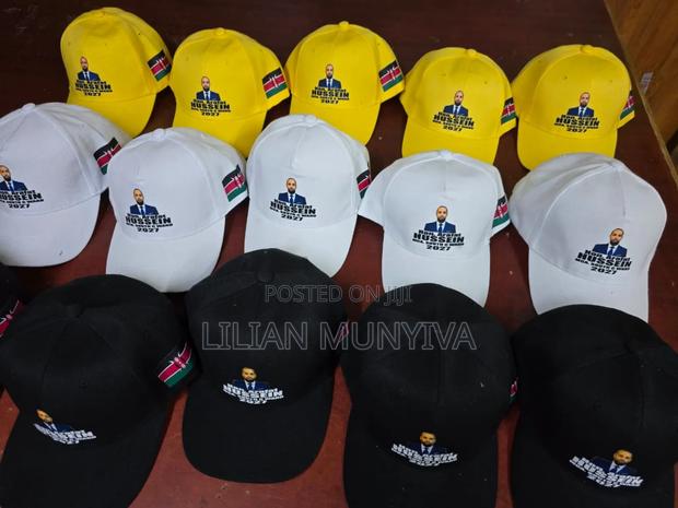 Branded Brush Cotton Caps - thumbnail 3