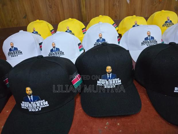 Branded Brush Cotton Caps - thumbnail 4