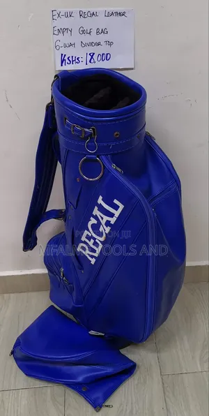 Regal Leather Empty Golf Bag
