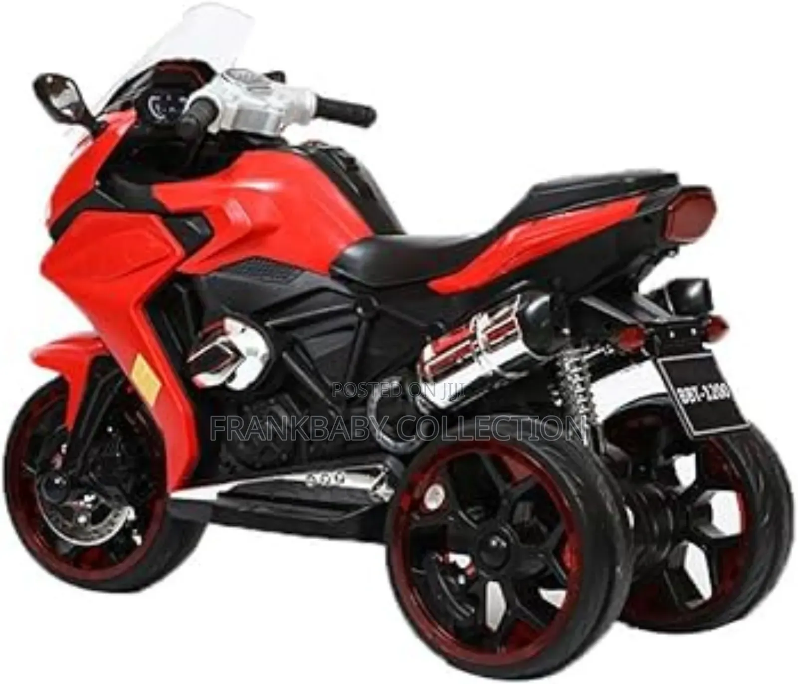 Kids 3-Wheel Electric Motorbike/Motorcycle