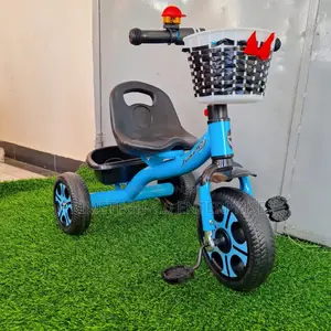 Kids Blue Try Cycle With Front Busket