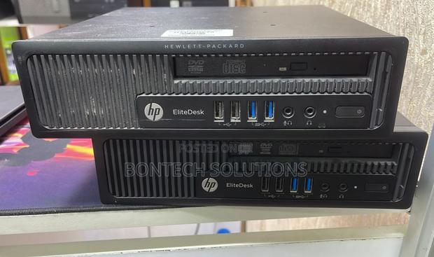 Desktop Computer HP EliteDesk 800 8GB Intel Core I5 HDD 500GB - thumbnail 2