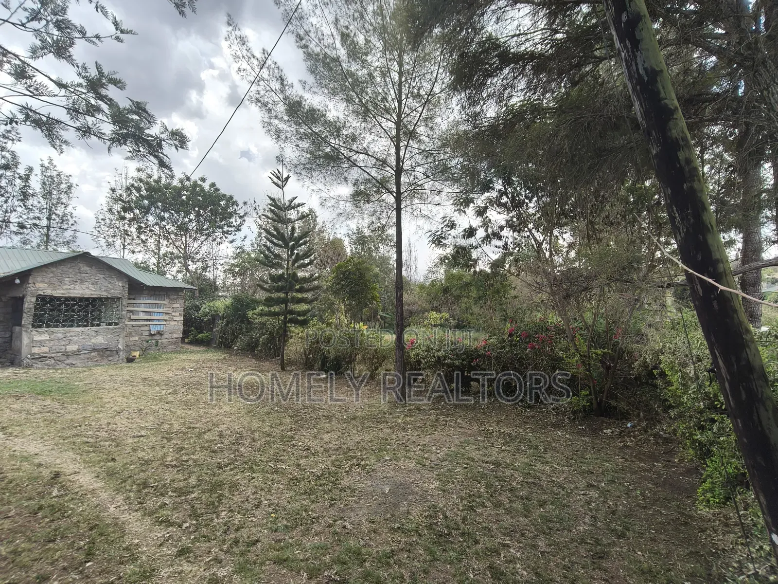 Half Acre Plot for Sale in Ngong Olkeri. Has Incomplete 2bdrm House