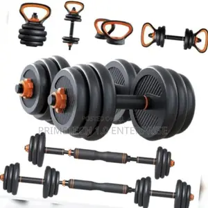 6 in 1 Coated Kettle Dumbells - 50kg