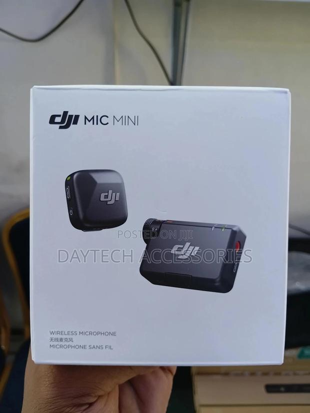 Dji Mic Mini (1 Tx + 1 Rx) Compact Wireless Microphone System (Black)