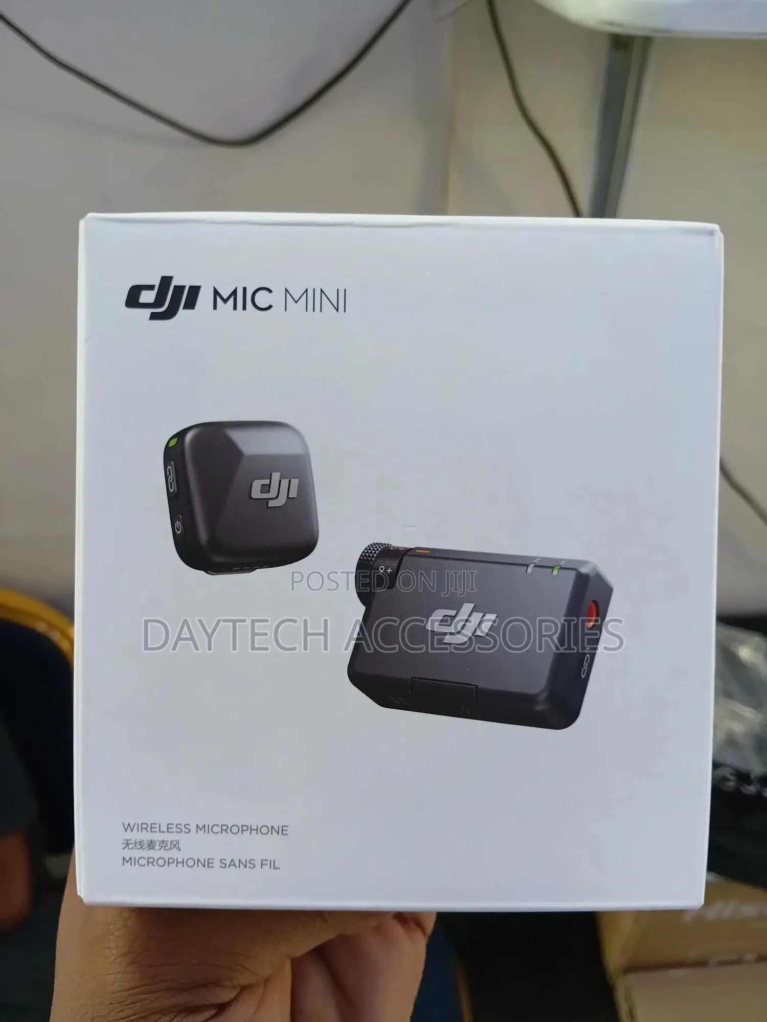 Dji Mic Mini (1 Tx + 1 Rx) Compact Wireless Microphone System (Black)