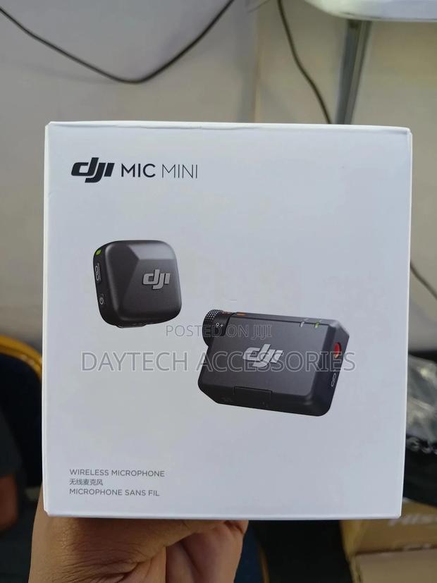 Dji Mic Mini (1 Tx + 1 Rx) Compact Wireless Microphone System (Black) - thumbnail 2
