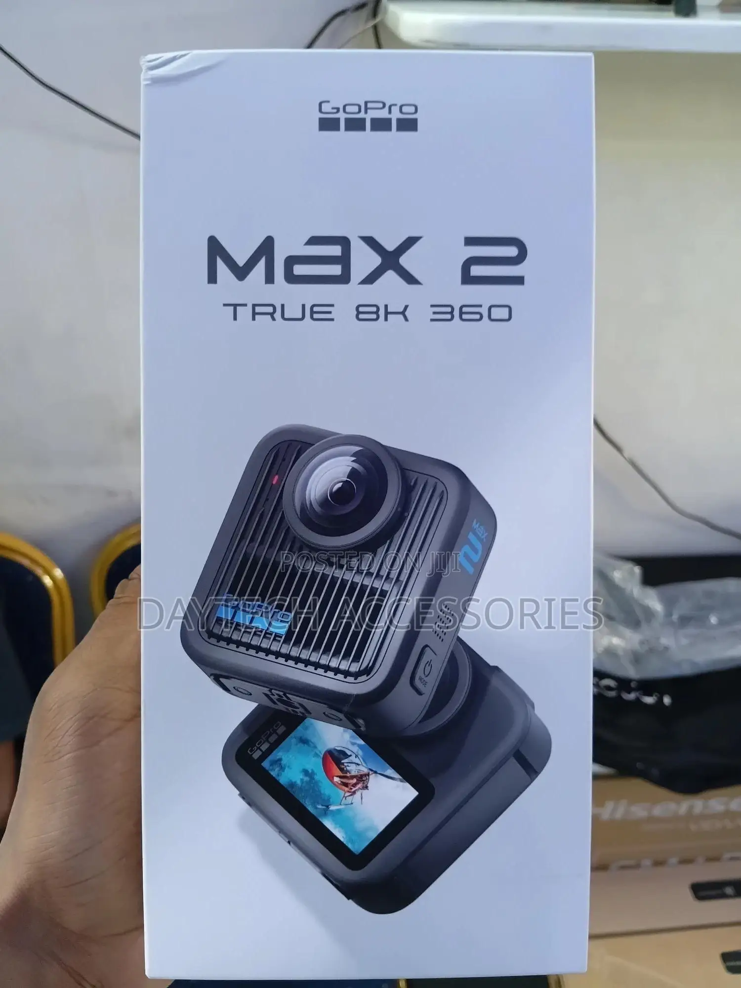 This Is the Gopro Max2 360 Action Camera.