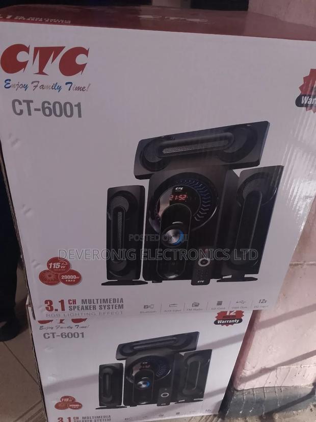 CTC 3.1 Ch Subwoofer System - main view