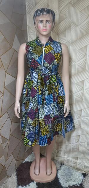 Ankara Free Size Short Dress - thumbnail 2