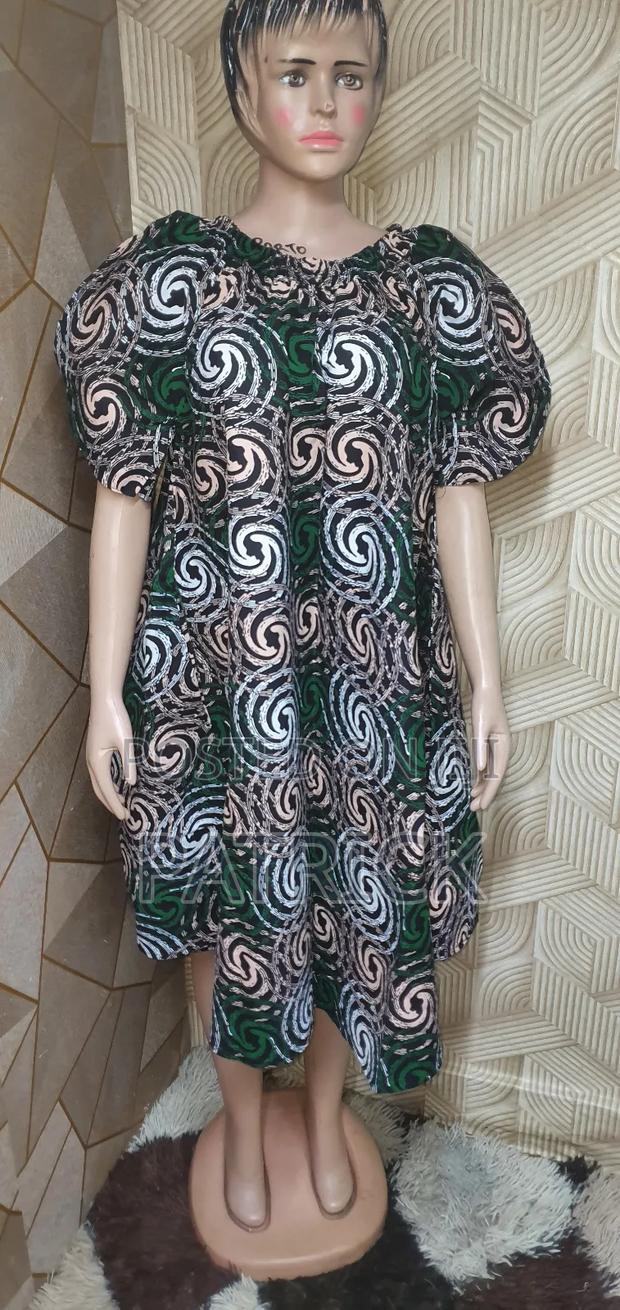 Ankara Free Size Short Dress - thumbnail 8
