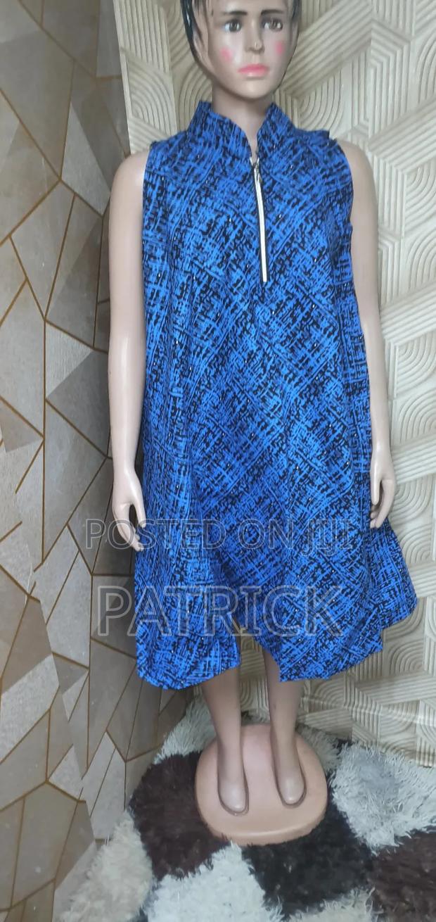 Ankara Free Size Short Dress - thumbnail 14