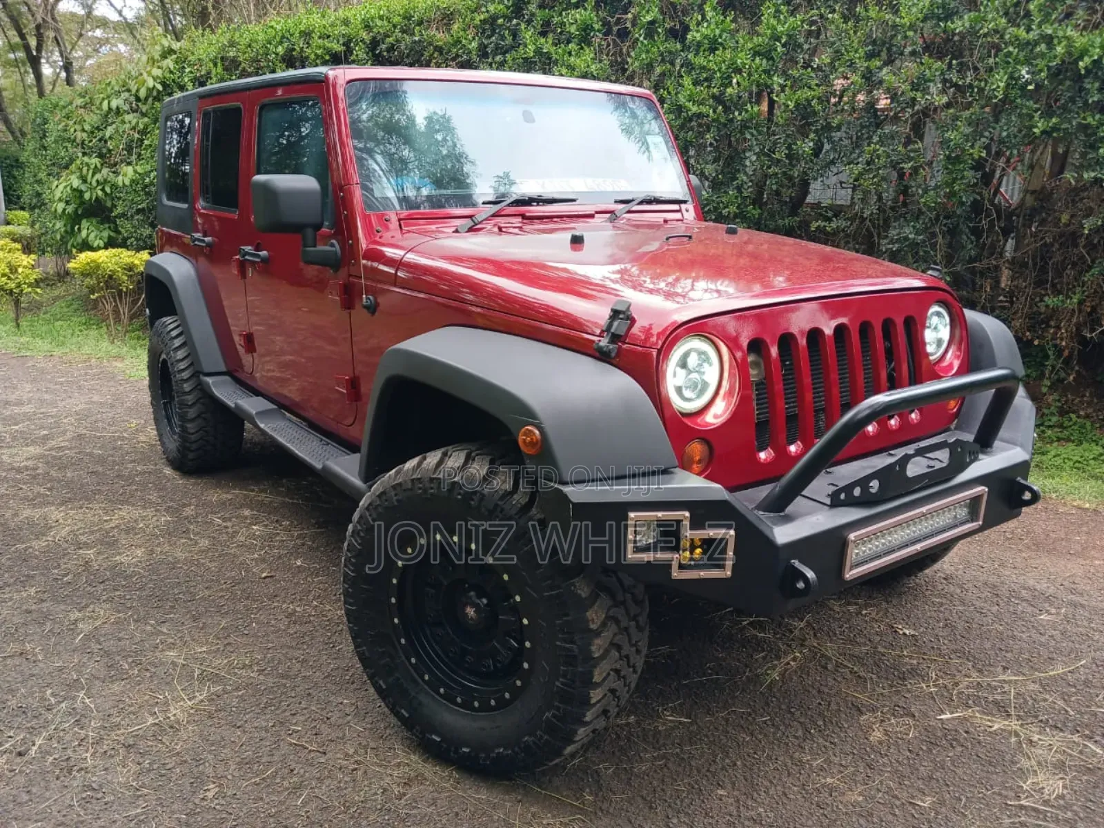 Jeep Wrangler Sahara 2013 Red