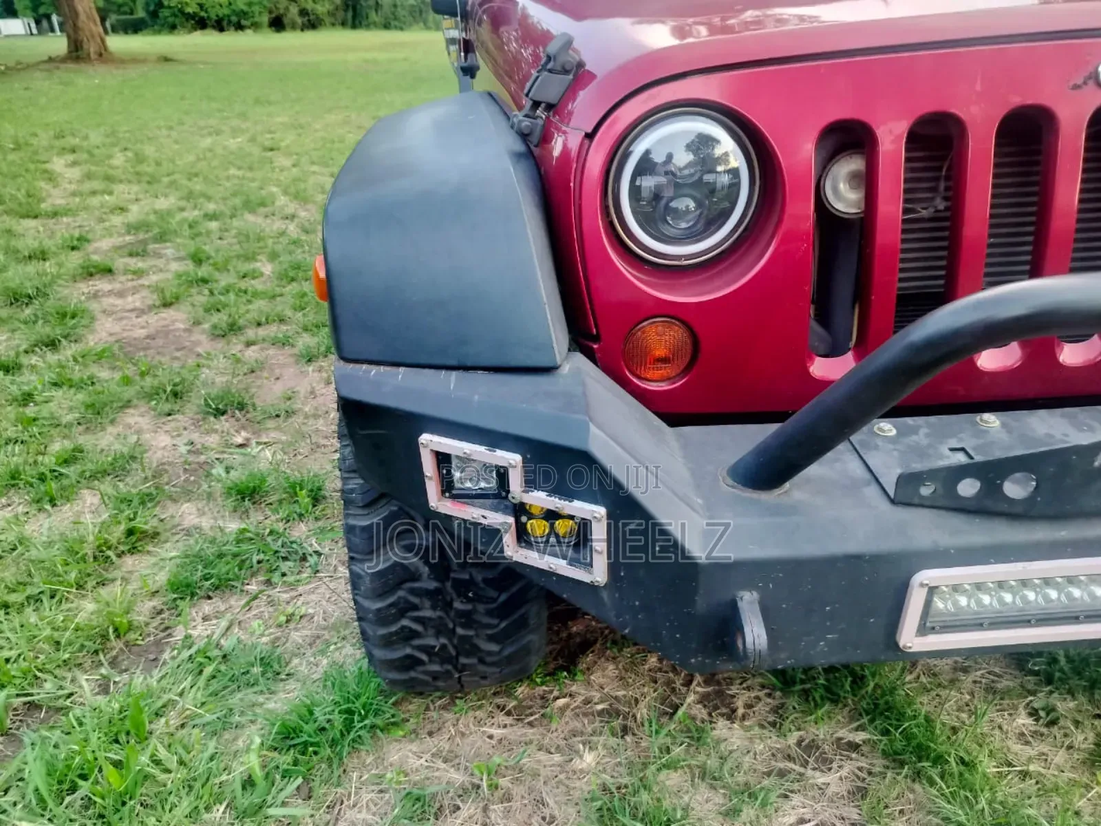 Jeep Wrangler Sahara 2013 Red
