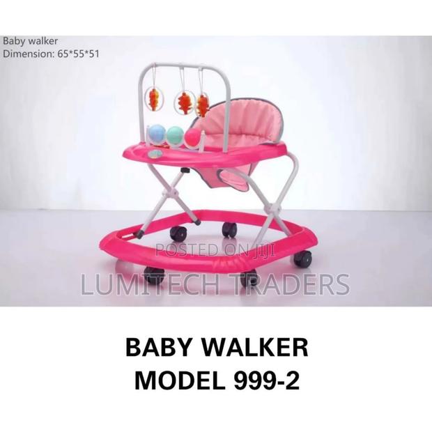 Pink Baby Walker - main view