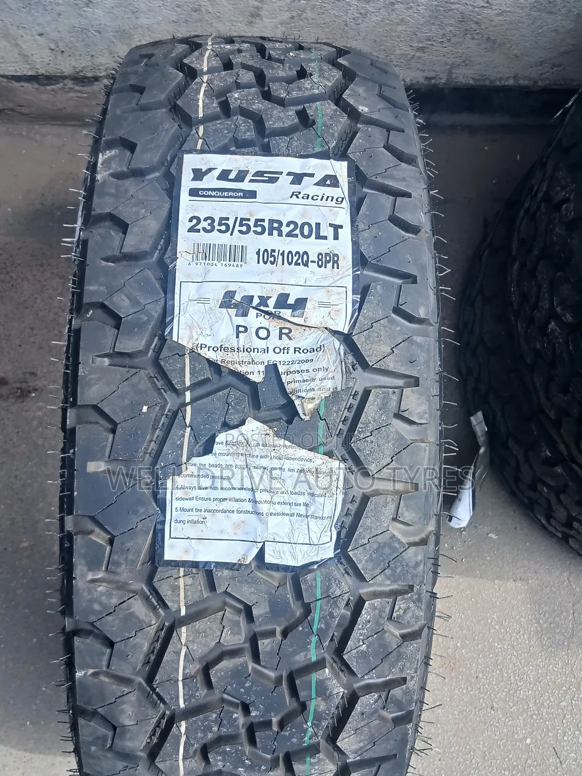 235/55r20lt Yusta Alltarrain 8pr