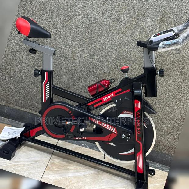 Red Gym Sport Bike - main view