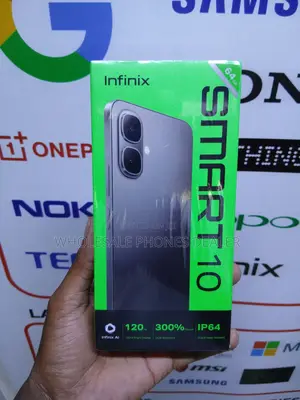 New Infinix Smart 10 64 GB Black