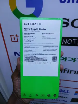New Infinix Smart 10 64 GB Black