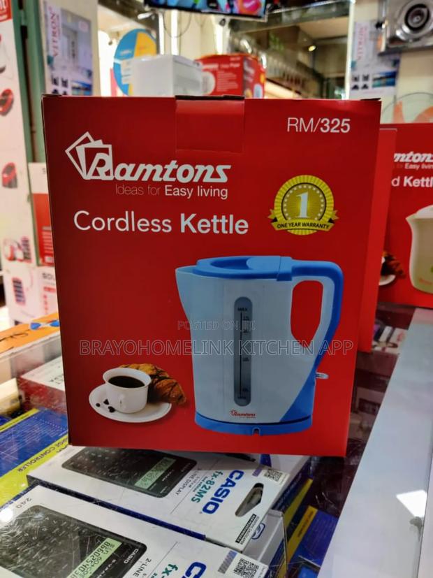 *Ramtons Cordless Kettle 1.7litres Rm325 - main view