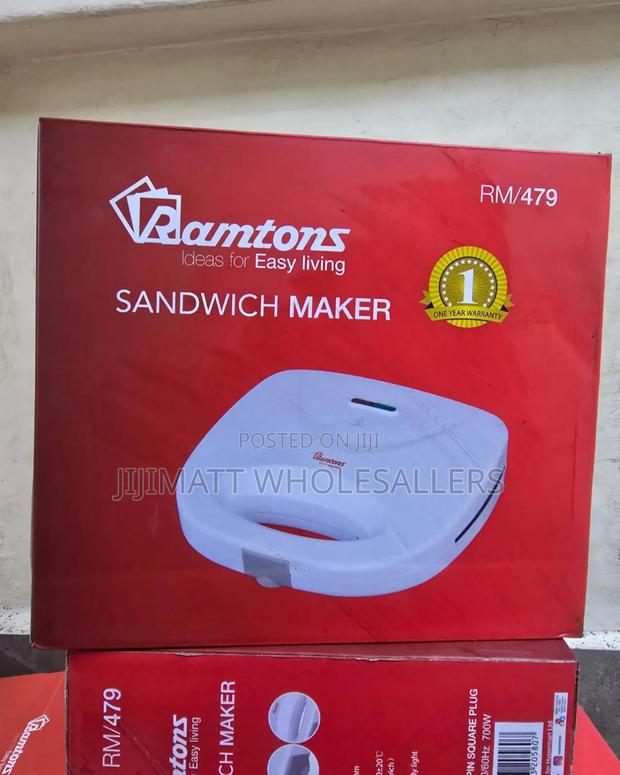 Ramtons Sandwich Maker Tooster - main view