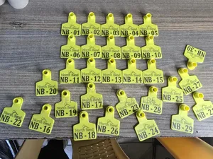 Branded Goat Tags With Logo