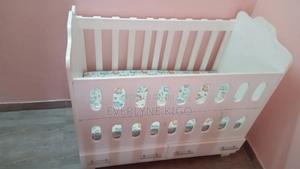 Wooden Baby Cot - main view