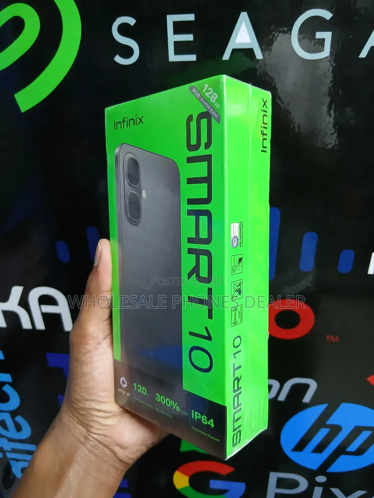 New Infinix Smart 10 128 GB Black