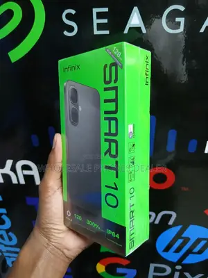 New Infinix Smart 10 128 GB Black