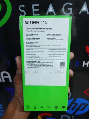 New Infinix Smart 10 128 GB Black