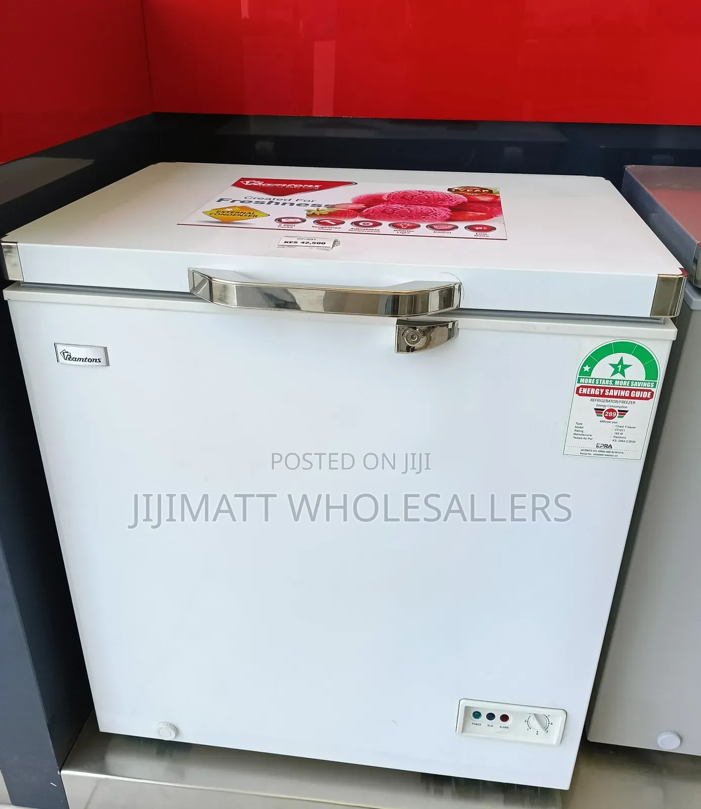 Ramtons 140 Litrees Cf/231 Deepfreezer