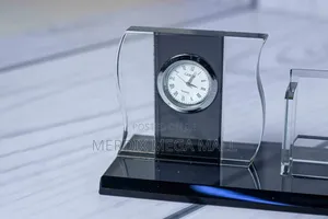 Crystal Clock Desk Organizer,Desk Organizer