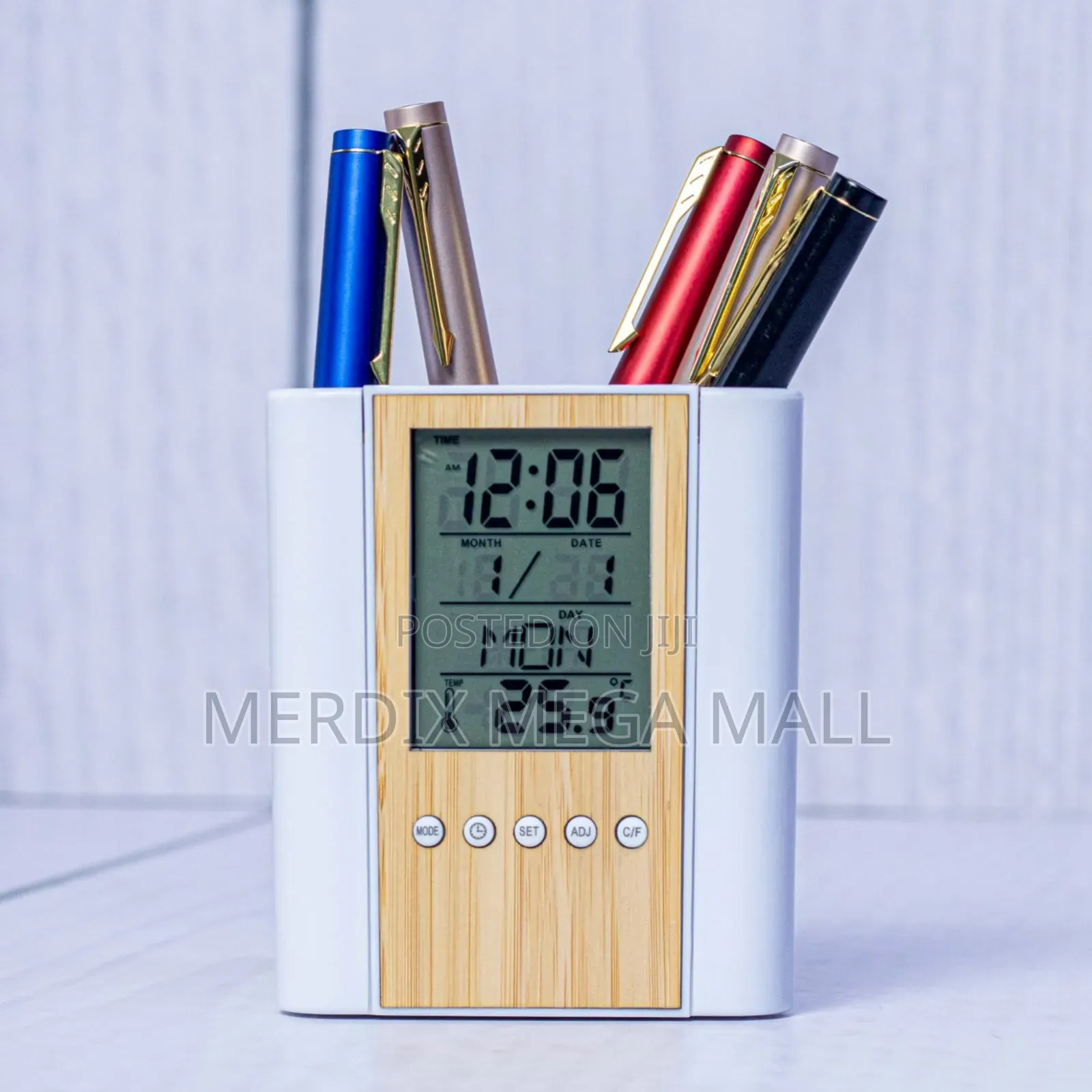 Crescent Bamboo Pen Holder,Pen Holder