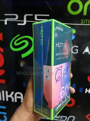 New Infinix Hot 60i 128 GB Black