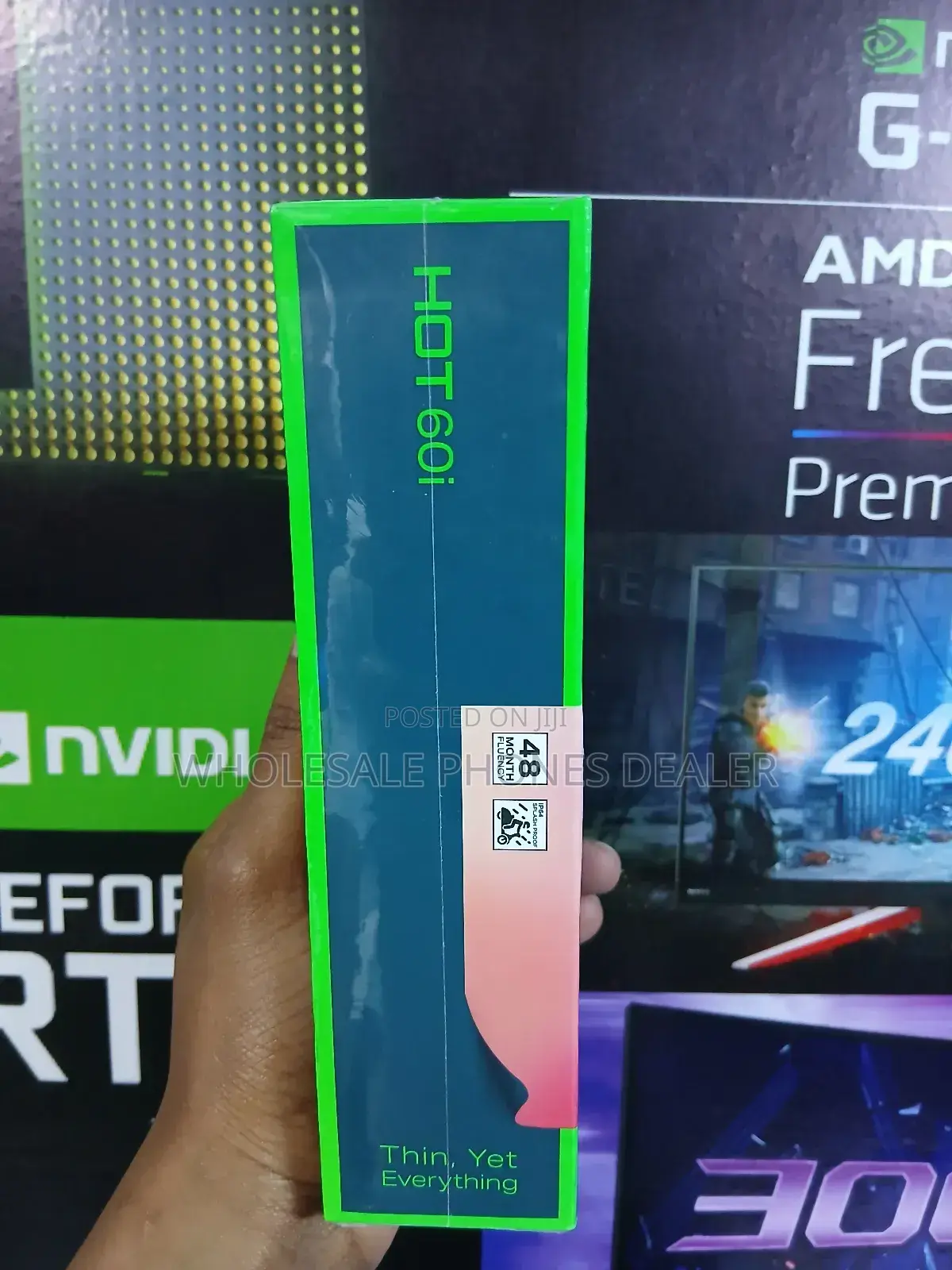 New Infinix Hot 60i 256 GB Green