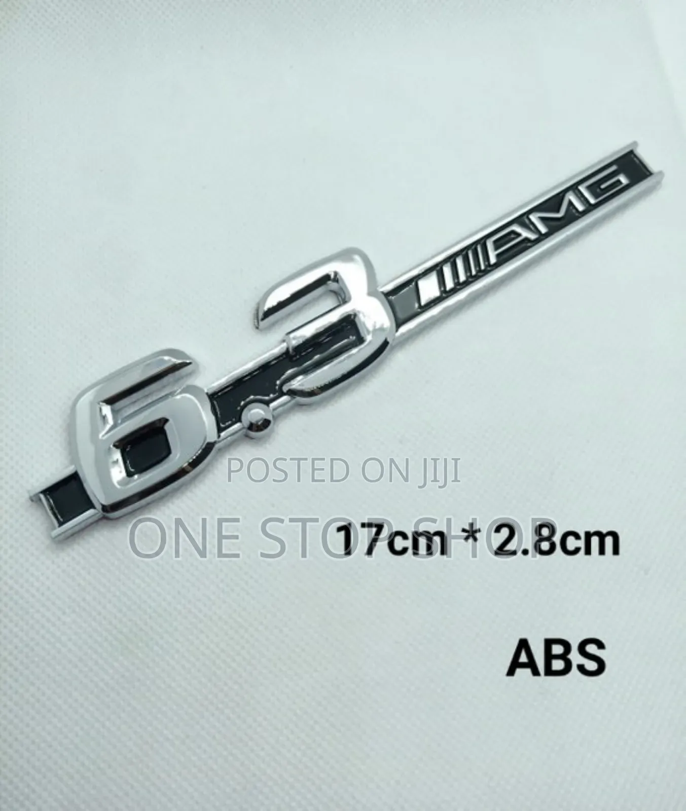 6.3amg Wing Fender Badge Emblem for Mercedes