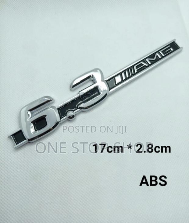6.3amg Wing Fender Badge Emblem for Mercedes