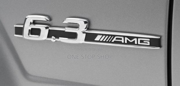 6.3amg Logo Chrome Lettering